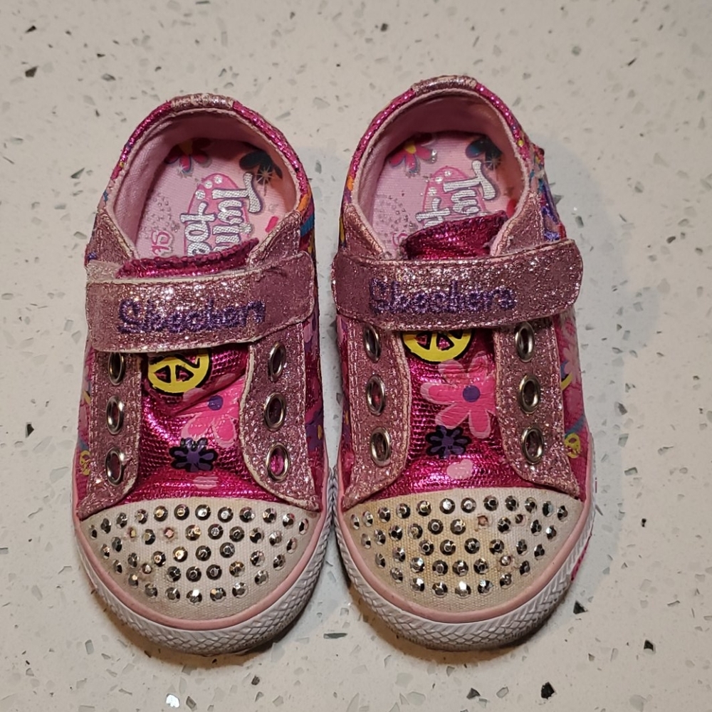 Sketchers Twinkle Toes Light Up Sneakers